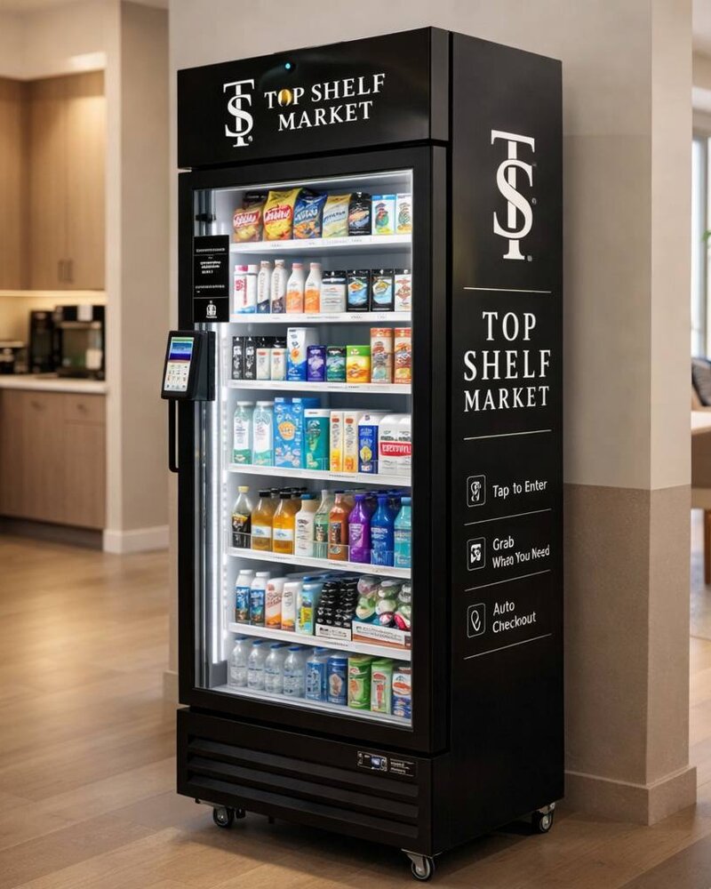 Top Shelf Market — AI Smart Vending Machine